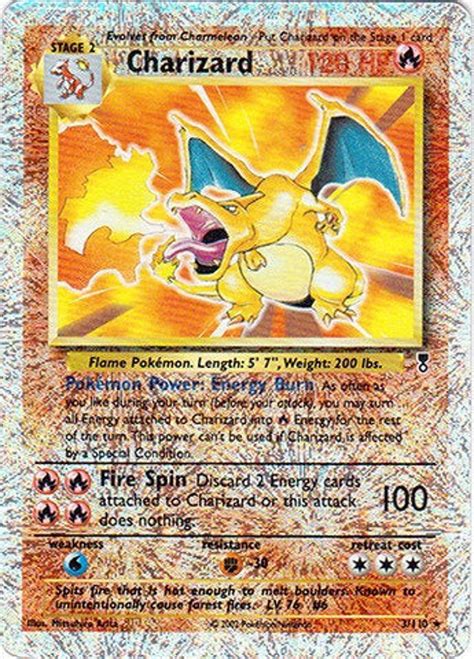 reverse holographic charizard.